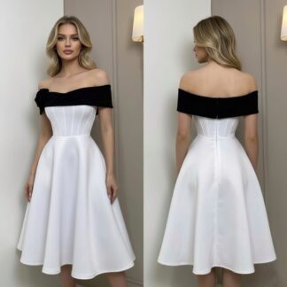 Vestido Ébano & Marfil