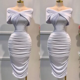 Vestido Drapeado Sofisticado