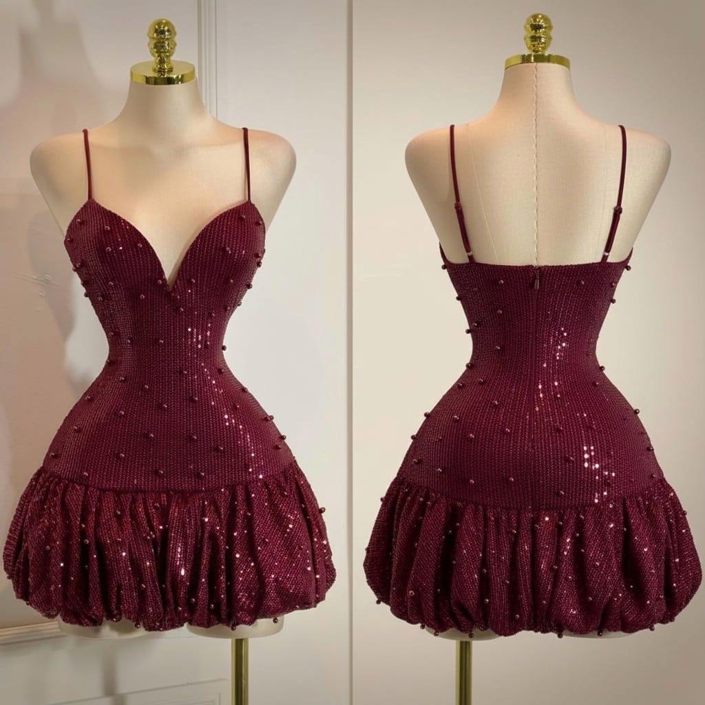 Vestido Merlot Wine - Imagen 2