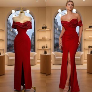 Vestido Bloom Red Velvet