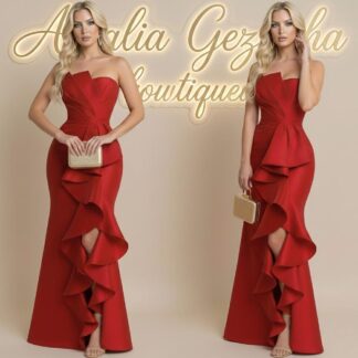 Vestido Imperial Rojo