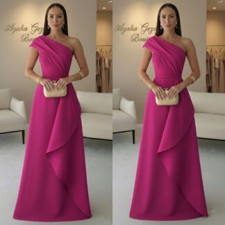 Vestido Ola Nocturna Fucsia