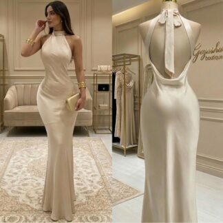 Vestido Livia Beige