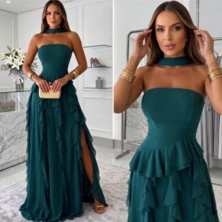 Vestido Selene Esmeralda (Agotado)