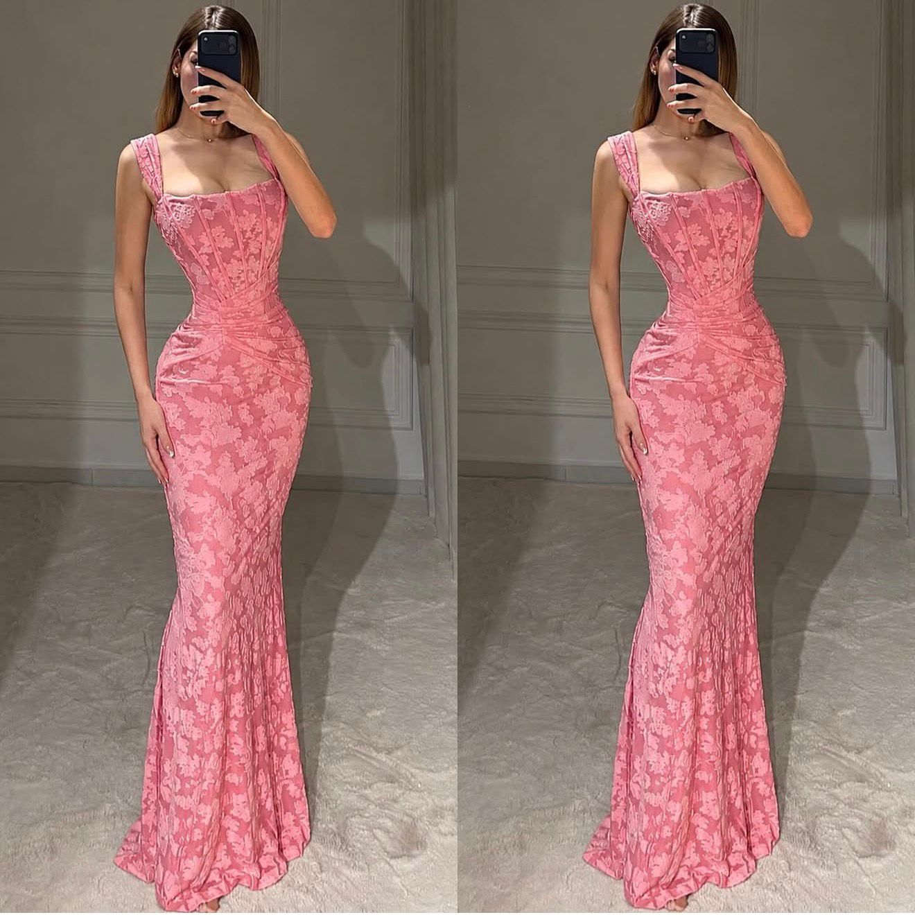 Vestido Kenia Rosa