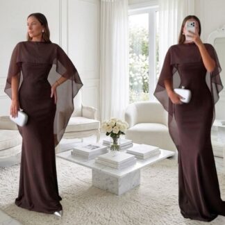 Vestido Bárbara Café