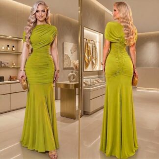 Vestido Mila Verde Lima