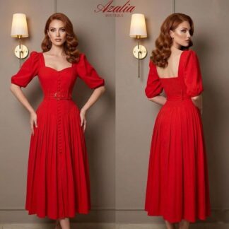 Vestido Camila Rojo
