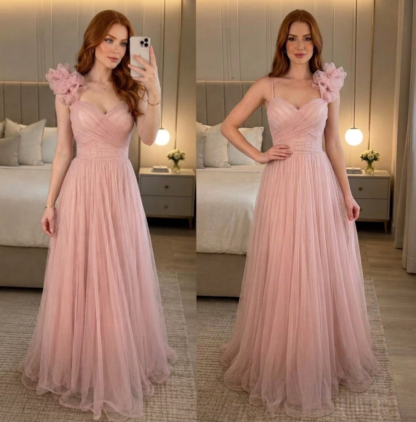 Vestido Lorena Rosa